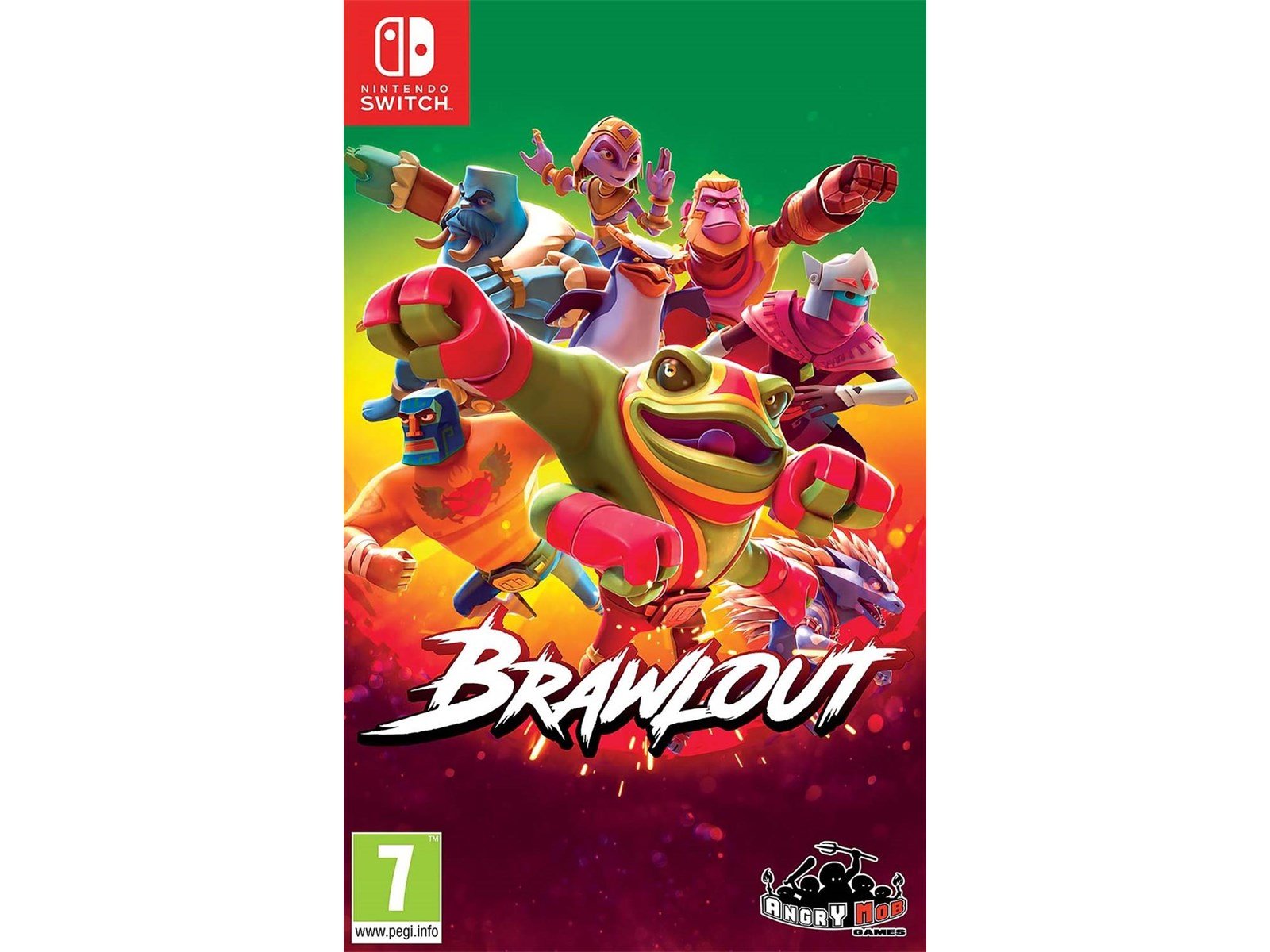 Brawlout - Nintendo Switch - Fighting - PEGI 7 Brawlout - Nintendo Switch - Fighting - PEGI 7